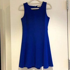 LOFT Cobalt Blue Sleeveless Dress - 2P
